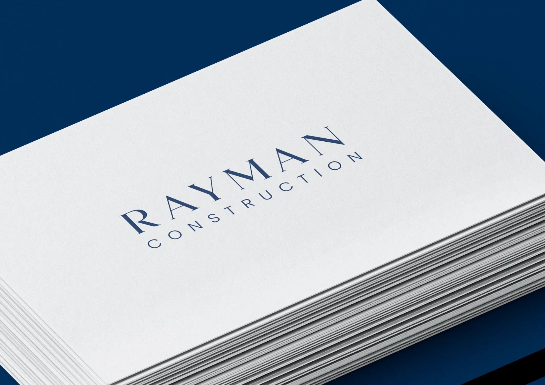 Rayman Construction brand identity 1